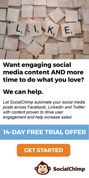 Social media automation by SocialChimp